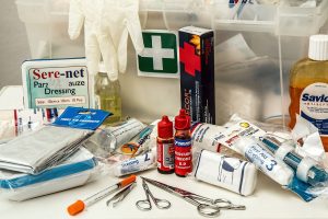 first aid, kit, first aid kit
